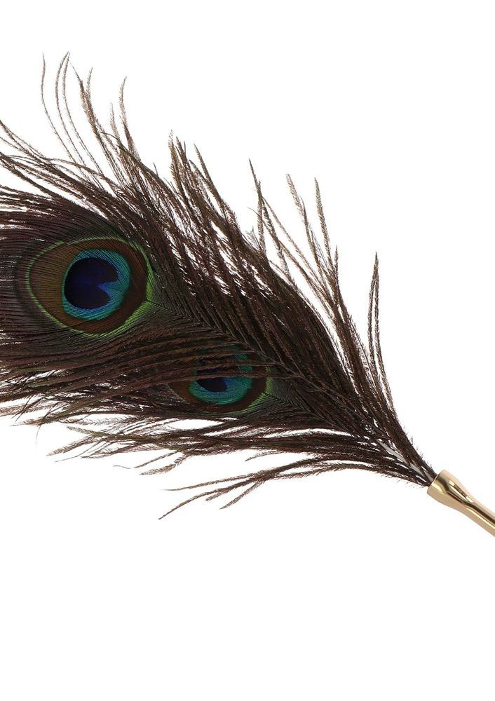 Перо Павича Taboom DONA Peacock Tickler на довгій ручці