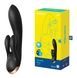 Смарт вибратор кролик Satisfyer Double Flex Connect App Black
