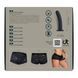 Страпон на мереживних трусиках Dream Toys Bold Phoenix, S, чорний, 15,5 &times; 3 см