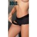 Страпон на мереживних трусиках Dream Toys Bold Phoenix, S, чорний, 15,5 &times; 3 см