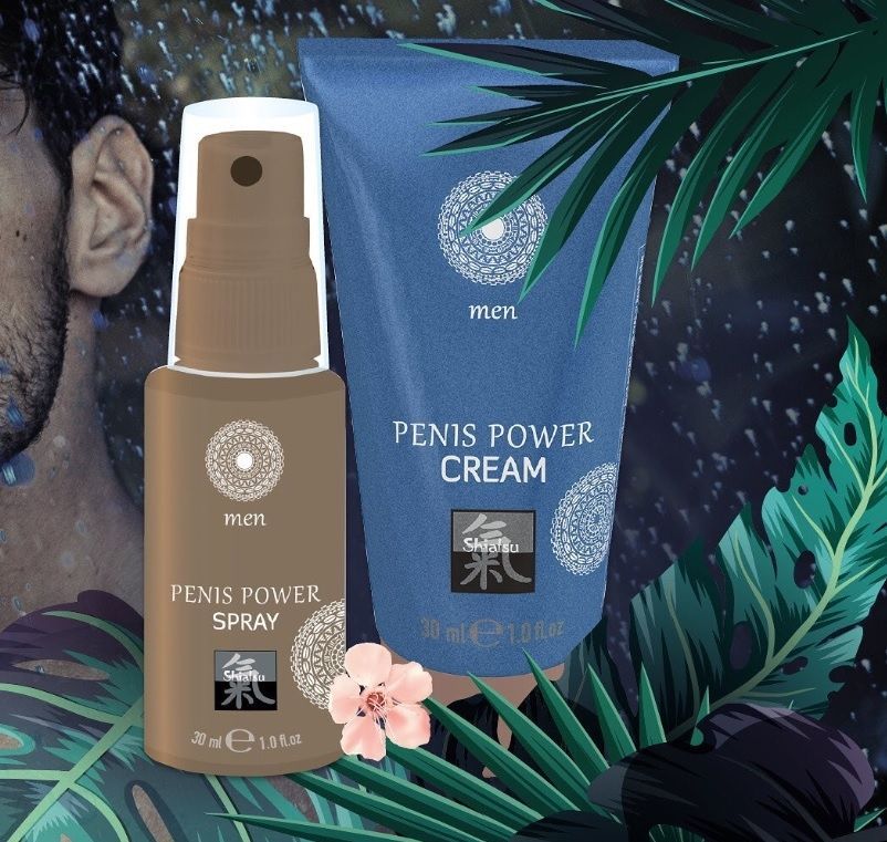 Возбуждающий крем для мужчин SHIATSU Power Cream, 30 мл