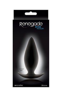 Анальна пробка середня RENEGADE SPADES MEDIUM