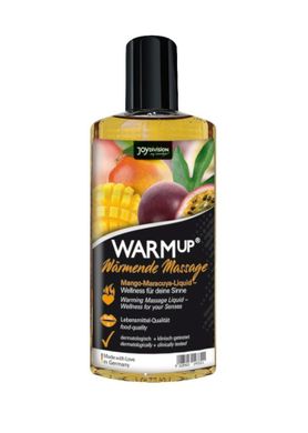 Съедобное масссажное масло с разогревающим эффектом WARMup Mango Maracuya 150 мл