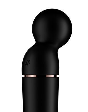 Вибратор-микрофон универсальный Satisfyer Planet Wand-er для стимуляции всего тела, черный