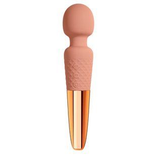 Вибратор-микрофон Sweet Em Velvet Lurer, 28 режимов вибрации, розовый с золотом
