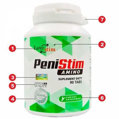 Капсулы для увеличения эрекции LSTIM Penistim Amino 90 шт