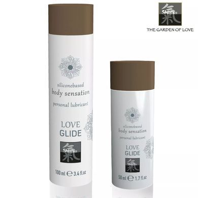 Лубрикант на силиконовой основе SHIATSU Love Glide Siliconebased, 100 мл