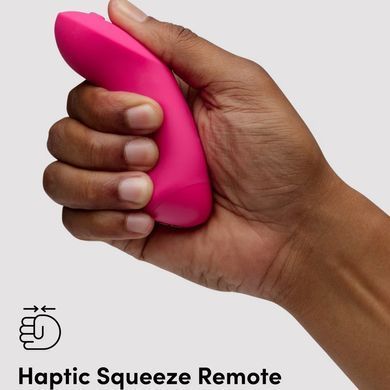 Вибратор для пар We-Vibe Chorus Pro Electric Pink с пультом и приложением, розовый