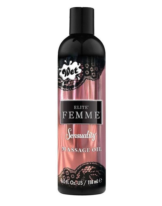 Массажное&nbsp;масло&nbsp;WET Elite Femme Sensuality,&nbsp;118&nbsp;мл
