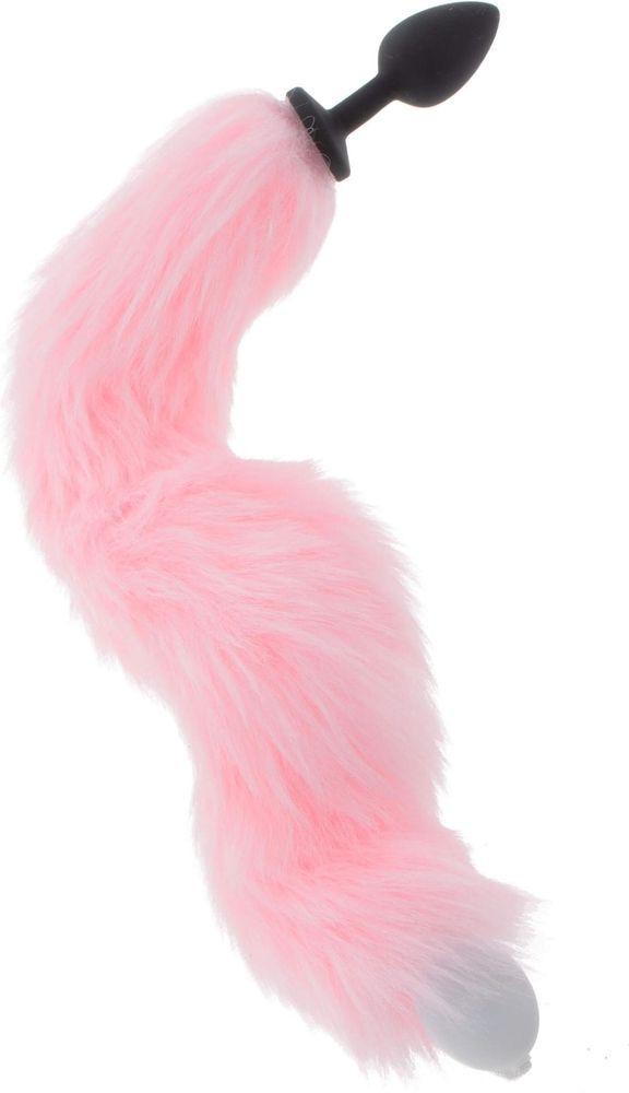 Анальная пробка с хвостом и подсветкой Taboom Unicorn Tail & Buttplug LED