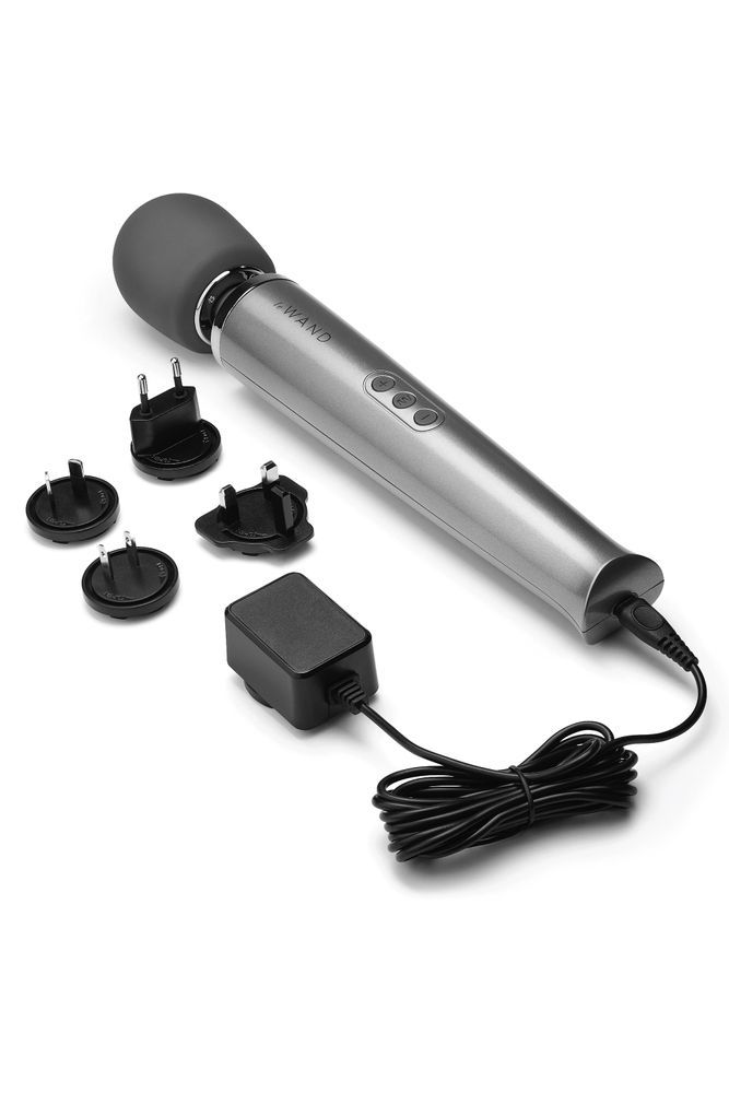 Вибратор микрофон Le Wand RECHARGEABLE MASSAGER, серый