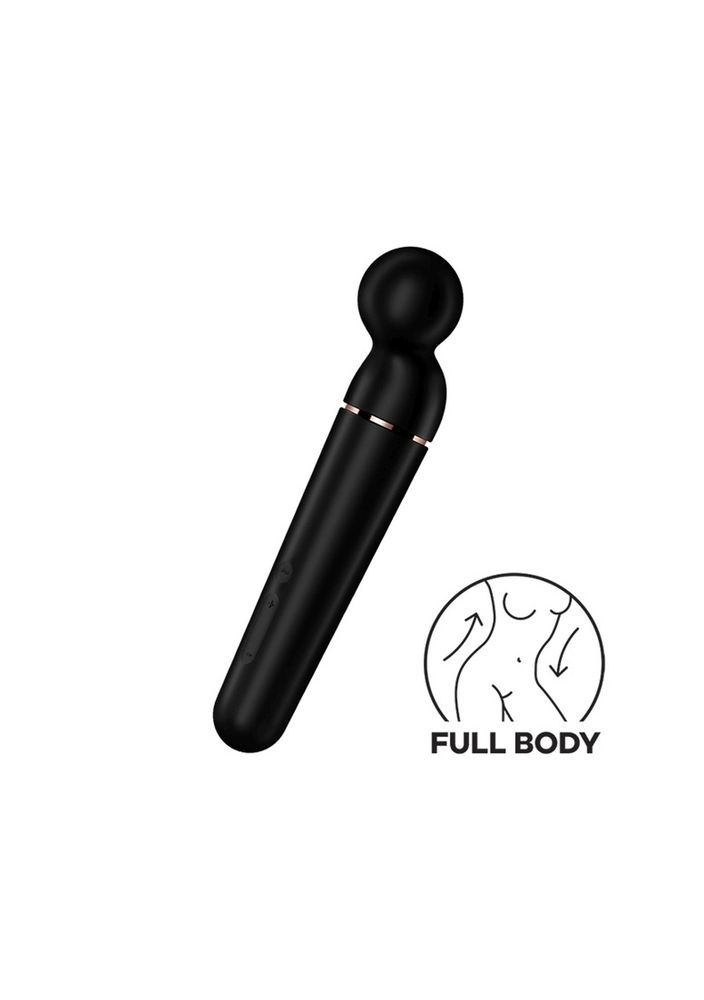 Вибратор-микрофон универсальный Satisfyer Planet Wand-er для стимуляции всего тела, черный