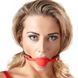 Кляп Bad Kitty RED Gag Silicone