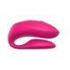 Вибратор для пар We-Vibe Chorus Pro Electric Pink с пультом и приложением, розовый