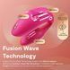 Вибратор для пар We-Vibe Chorus Pro Electric Pink с пультом и приложением, розовый