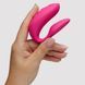 Вибратор для пар We-Vibe Chorus Pro Electric Pink с пультом и приложением, розовый