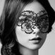 Виниловая маска Anna от Bijoux Indiscrets, черная