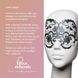 Виниловая маска Anna от Bijoux Indiscrets, черная