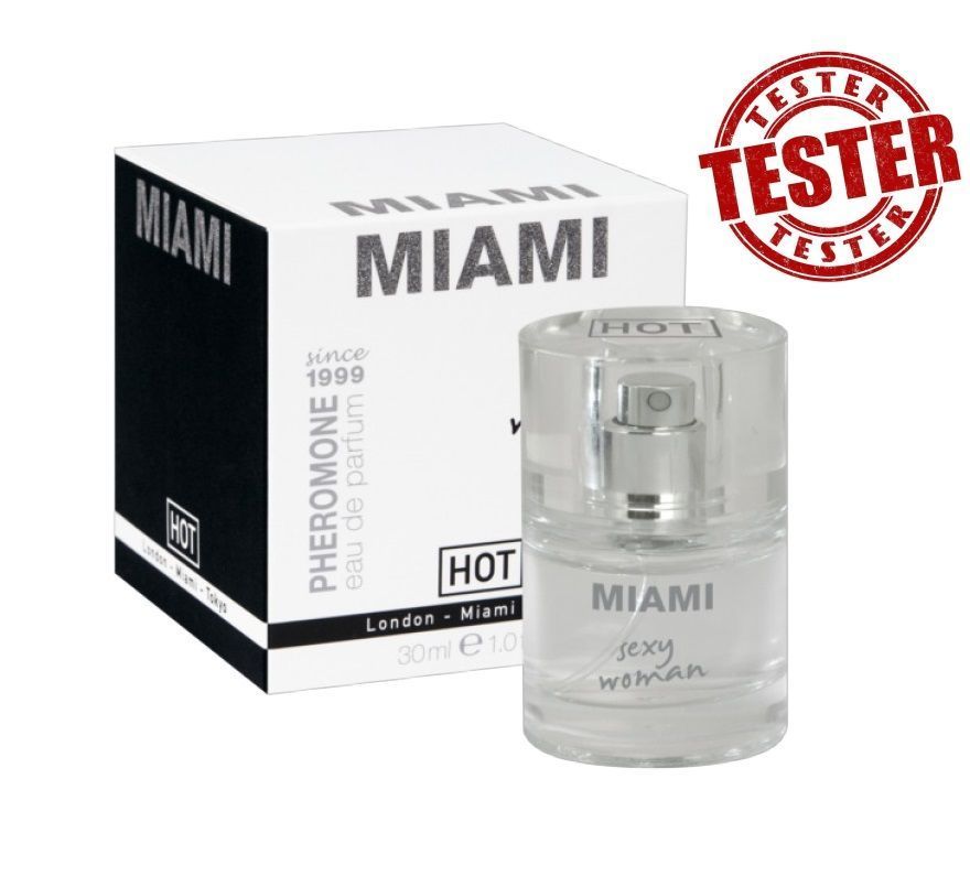 ТЕСТЕР Духи с феромонами женские HOT Pheromone MIAMI woman (при покупке 3 ед., тестер за 1 грн)