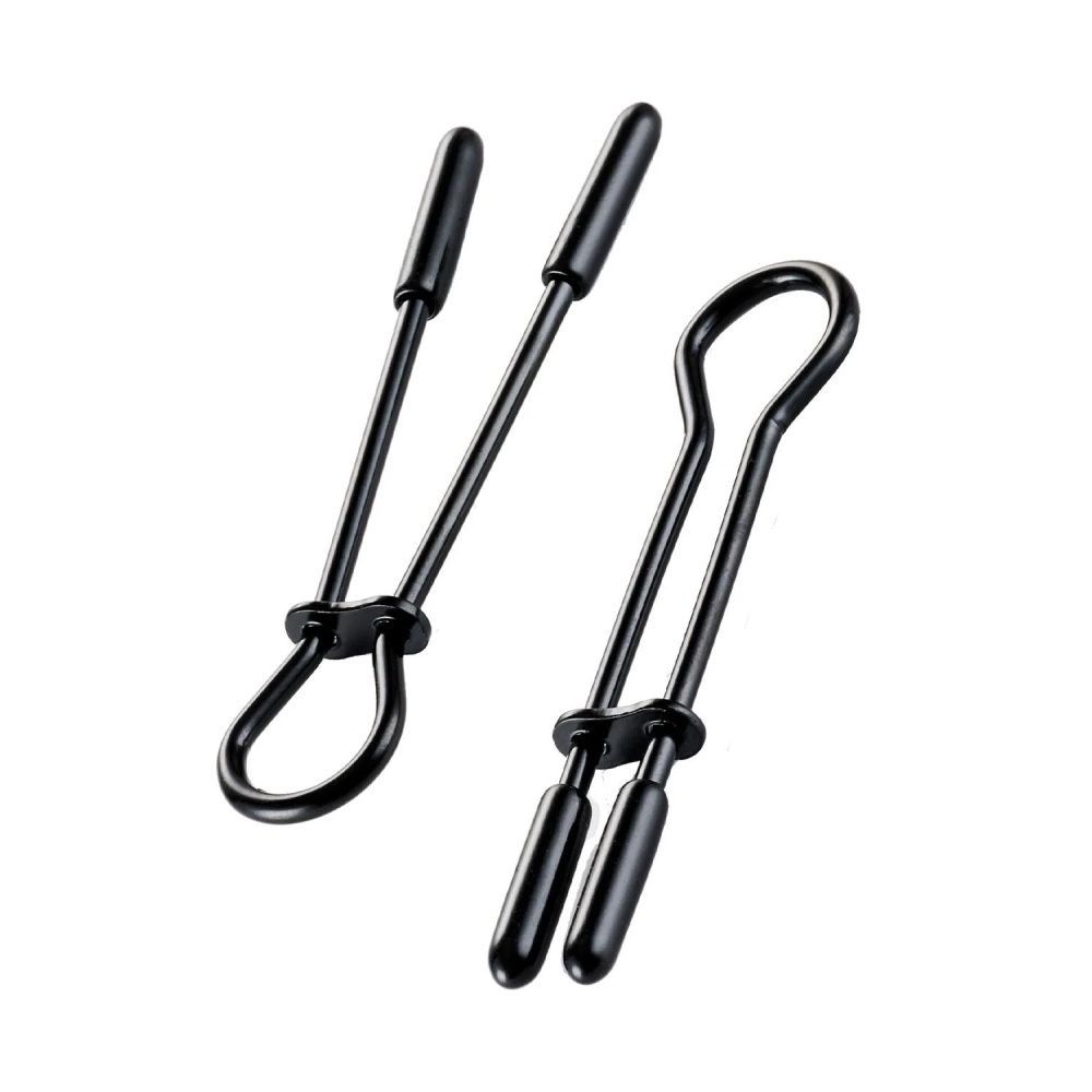 Зажимы для сосков Guilty Pleasure Tassel Tease Clamps, черно-золотые