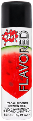 Съедобный лубрикант WET Flavored Juicy Watermelon (Сочный арбуз) 89 мл