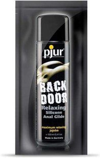 Анальный расслабляющий гель Pjur Back Door Relaxing силиконовая смазка с добавлением жожоба, 1.5 мл