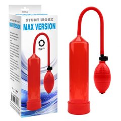 Помпа Chisa Max Version Penis Pump, Red
