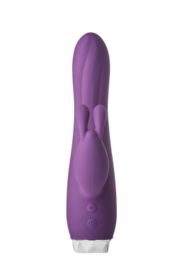 Вібратор кролик Dream Toys Flirts Rabbit, фіолетовий, 17 х 3 см