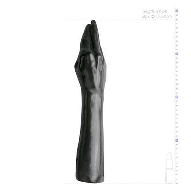 Рука для фистинга All Black Fisting Dildo, 39 см