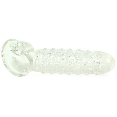 Насадка на пенис удлиняющая RENEGADE RIBBED EXTENSION CLEAR