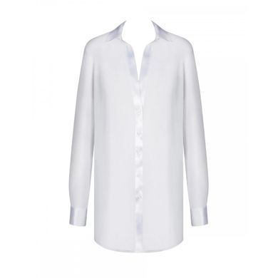 Сексуальный халат-рубашка Obsessive Stellya babydoll white M/L