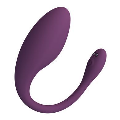 Виброяйцо Pretty Love Dora с управлением через приложение, фиолетовое, 19,5 х 3,3 см