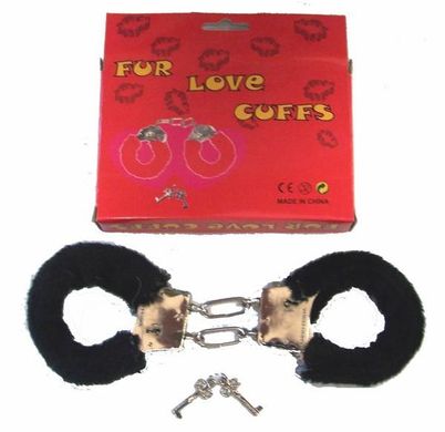 Наручники з хутром Fur Love Cuffs, Black