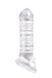 Насадка на пенис удлиняющая RENEGADE RIBBED EXTENSION CLEAR