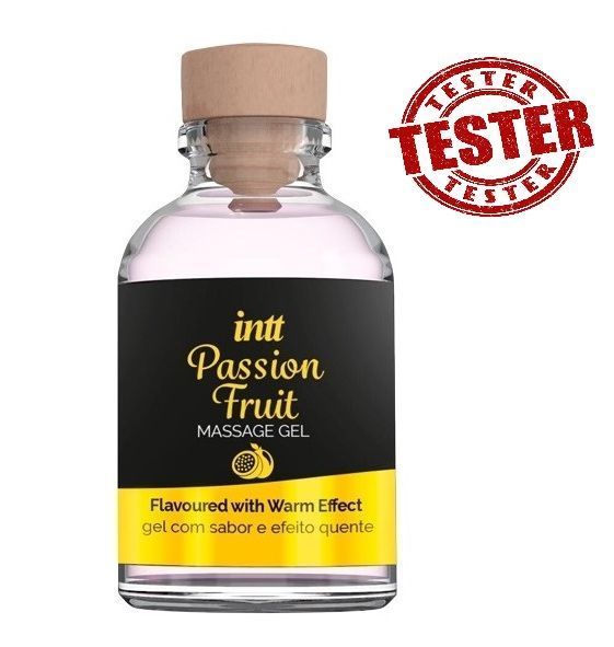 ТЕСТЕР/ Массажный гель INTT Passion Fruit, 30 мл (при покупке 10 ед. любой продукции, 1 в подарок)