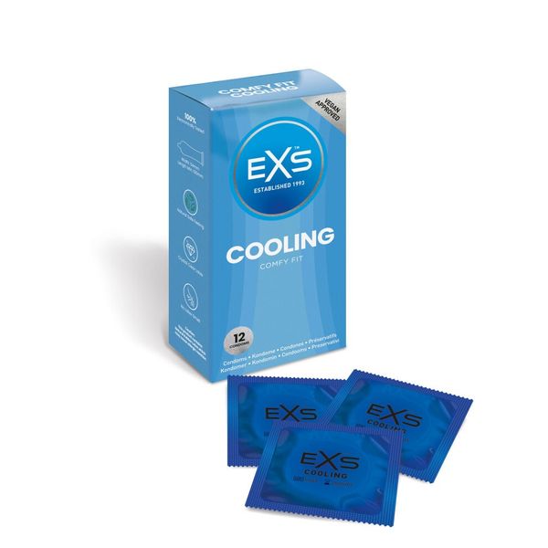 Презервативы Exs Охлаждающие Cooling Comfy Fit 12 штук