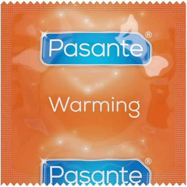 Презервативи Pasante Warming condoms, що зігрівають ,52 мм, за 6 шт.