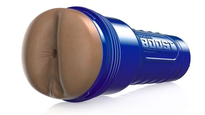 Мастурбатор попа в колбе Fleshlight Boost Blast Female, коричневый