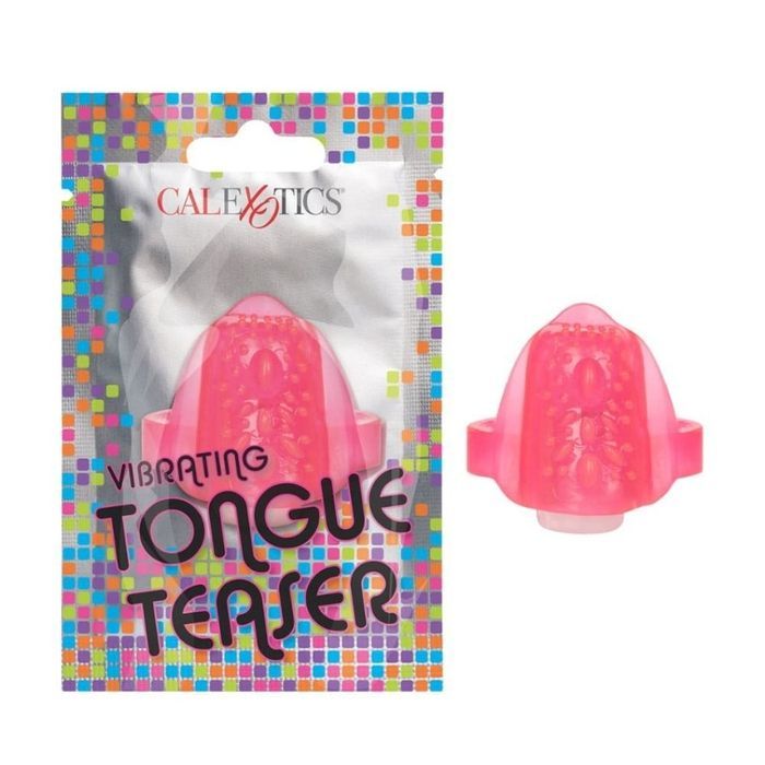 Вібратор на язик, рожевий, California Exotics Vibrating Tongue Teaser