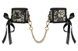 Кружевные наручники с цепочкой Obsessive&nbsp;Shelle&nbsp;cuffs