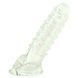 Насадка на пенис удлиняющая RENEGADE RIBBED EXTENSION CLEAR