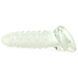 Насадка на пенис удлиняющая RENEGADE RIBBED EXTENSION CLEAR