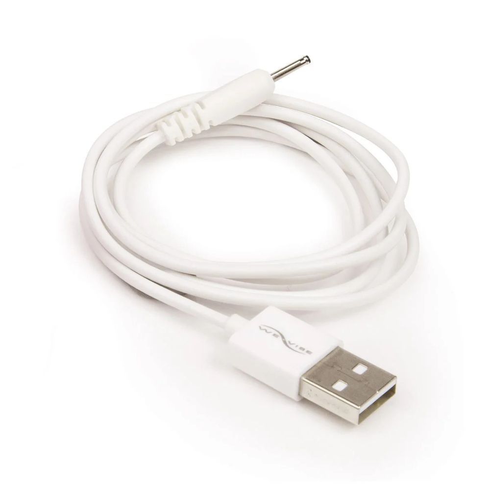 Сменный зарядный кабель USB-DC для We-Vibe Bloom, белый
