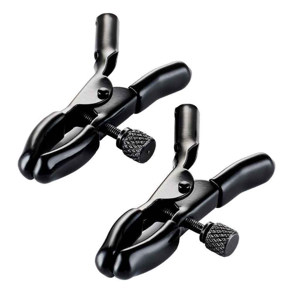 Зажимы для сосков Guilty Pleasure Draped Desire Clamps, черно-золотые