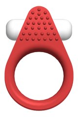 Эрекционное кольцо LIT-UP SILICONE STIMU RING 1, RED