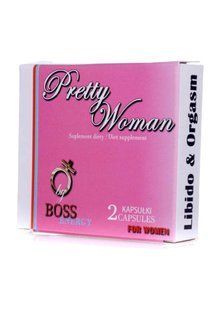 Таблетки возбуждающие для женщин Pretty Woman, 2 капсулы