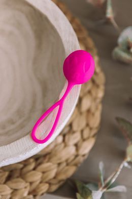 Вагинальный шарик Adrien Lastic Mia Geisha Ball S Magenta с двойной плотностью, розовый