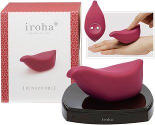 Вібратор для клітора Iroha Tori Tenga, медичний силикон, розовий