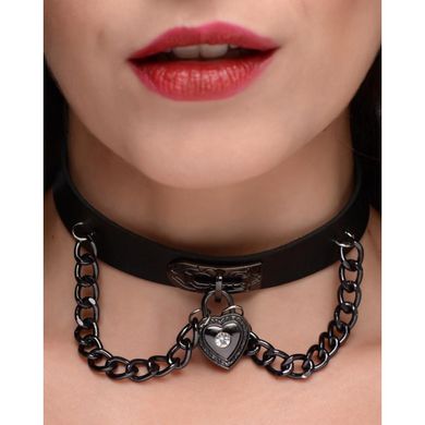 Чекер XR Brands Gothic Heart Adjustable Collar
