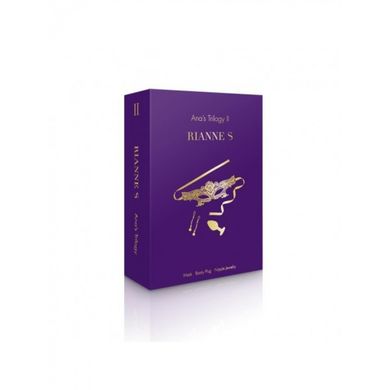 Набір аксесуарів Rianne S для БДСМ фіолетового кольору